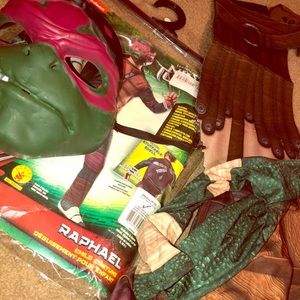 TMNT boys costume sz 4-6t